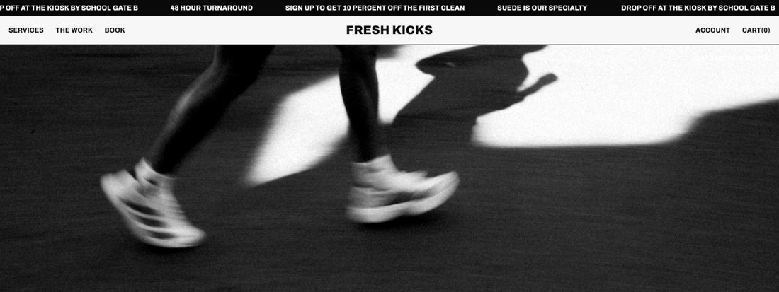 Screenshot of Fresh Kicks