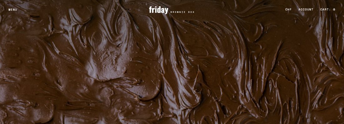 Screenshot of Friday Brownie Box