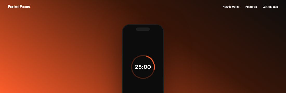 Screenshot of PocketFocus